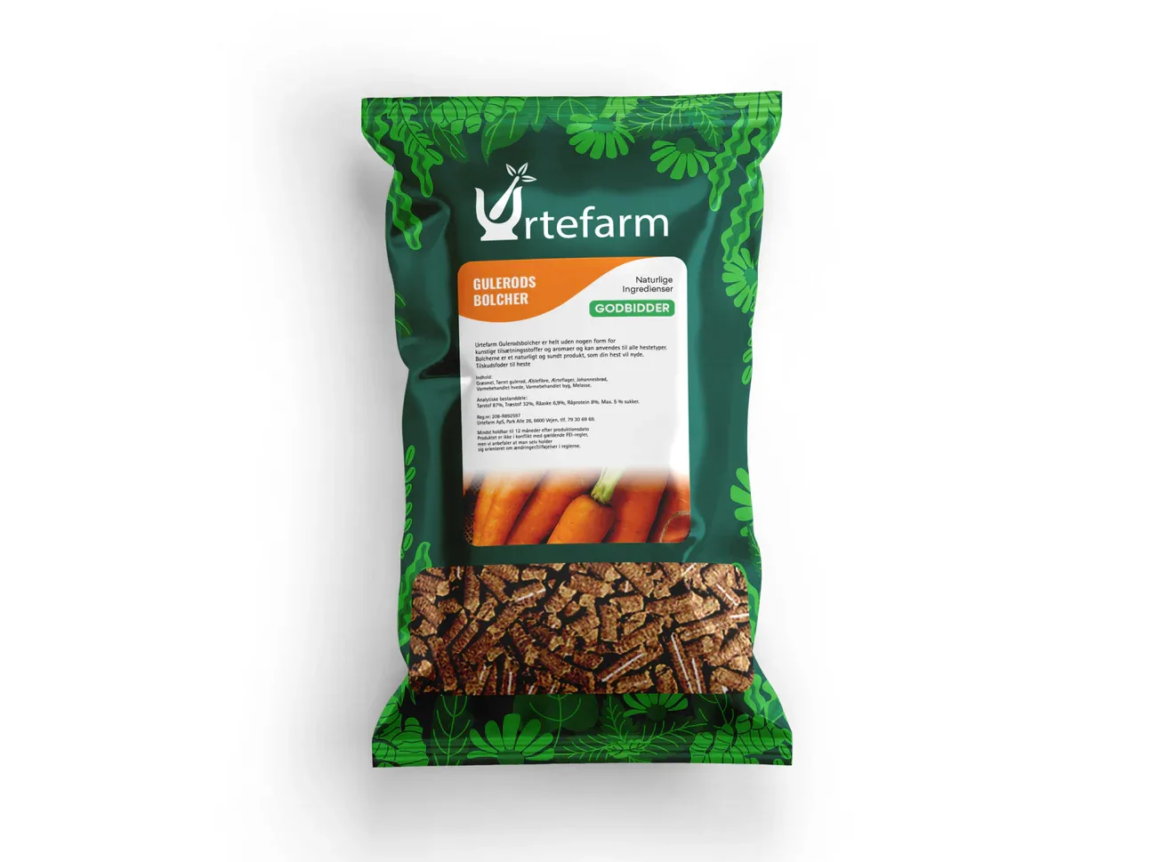 Urtefarm Carrot Treats - 1 kg