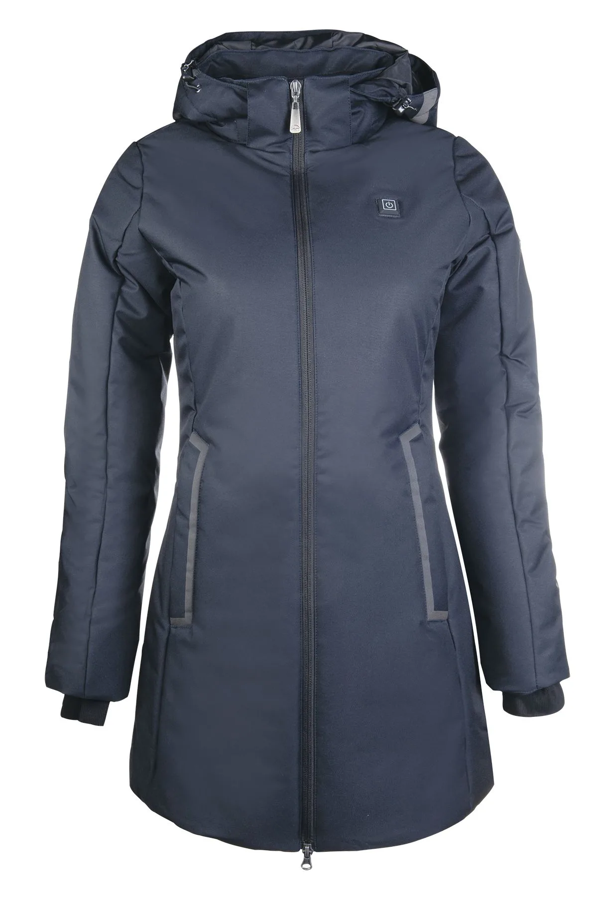 Vinterjakke med varme - Elegant Style - Mørkeblå , XS