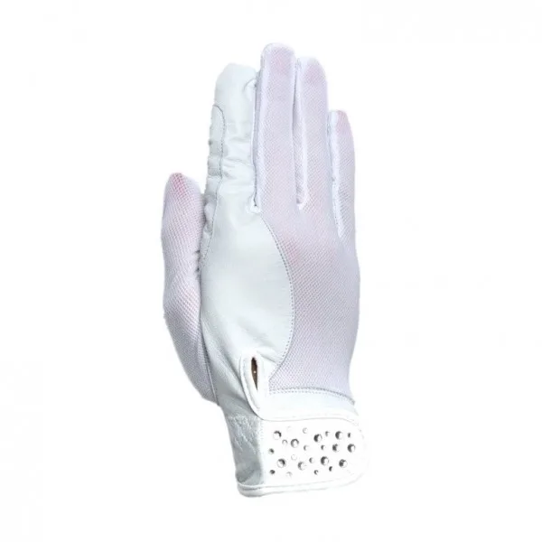 TOKIO ridehandsker - White/silvercoloured - 8½/XL
