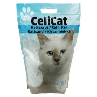 Celicat kattegrus 5 liter ca. 2,2 kg