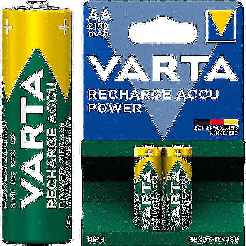 Batteri, AA Recharge Varta 800mAh