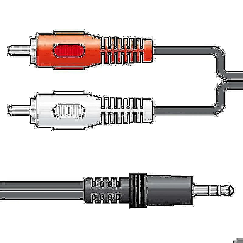 Kabel, Mini Jack M-Phono RCA M 3,0m