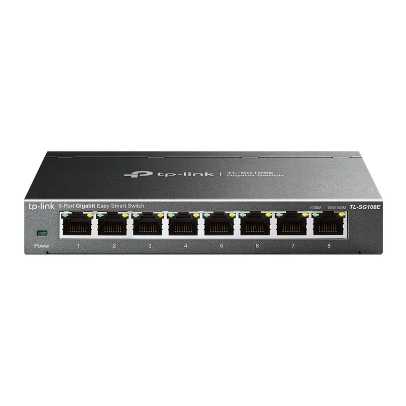 TP-LINK, Switch SG-108E - Black