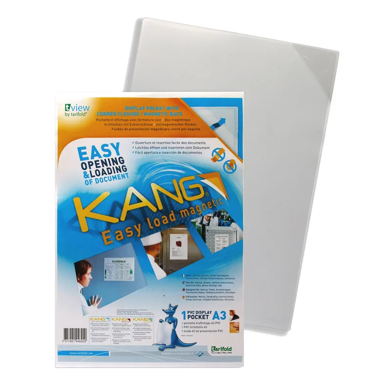 Kang Magnetisk Skiltelomme A3 1 Pack