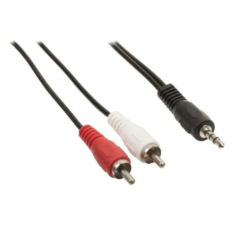 Mini Jack til Phono kabel 5m