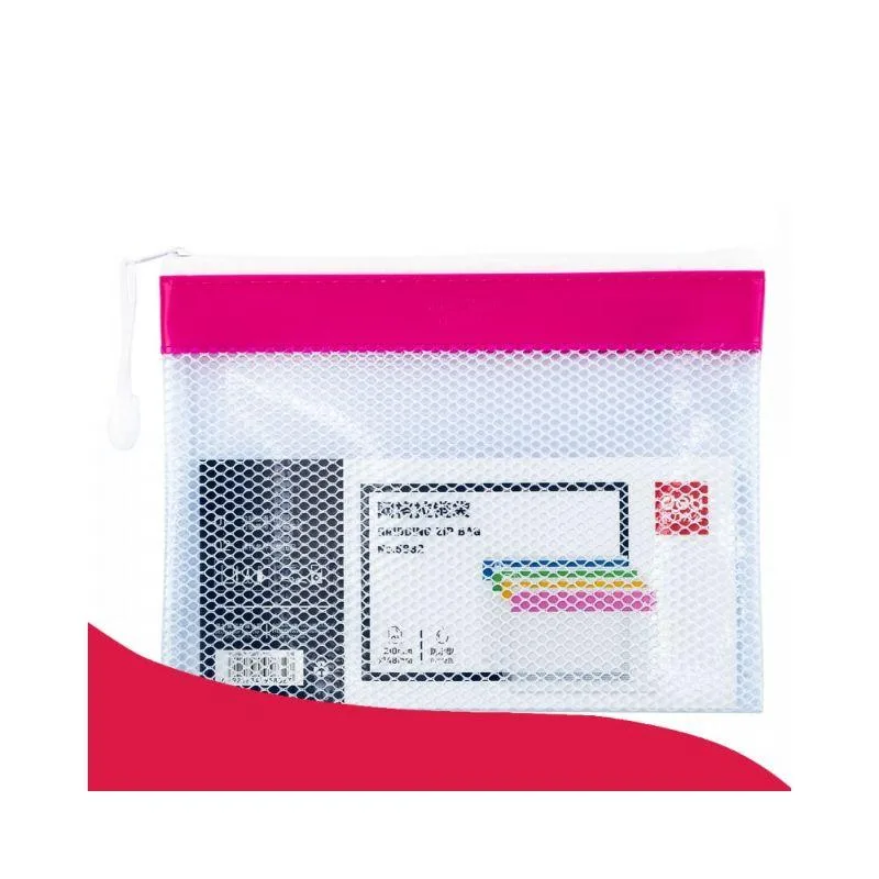 Zip Bag A5, ass farver