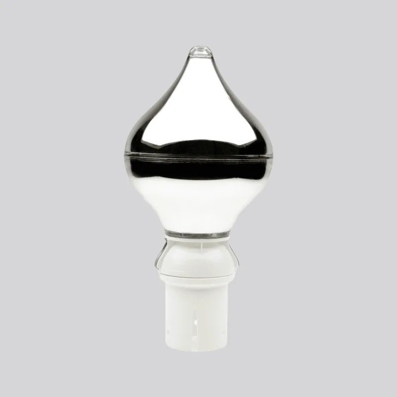 Løgformet rix sølvknopper – Løgf. rix sølvknop 135/50 mm 2-8 m