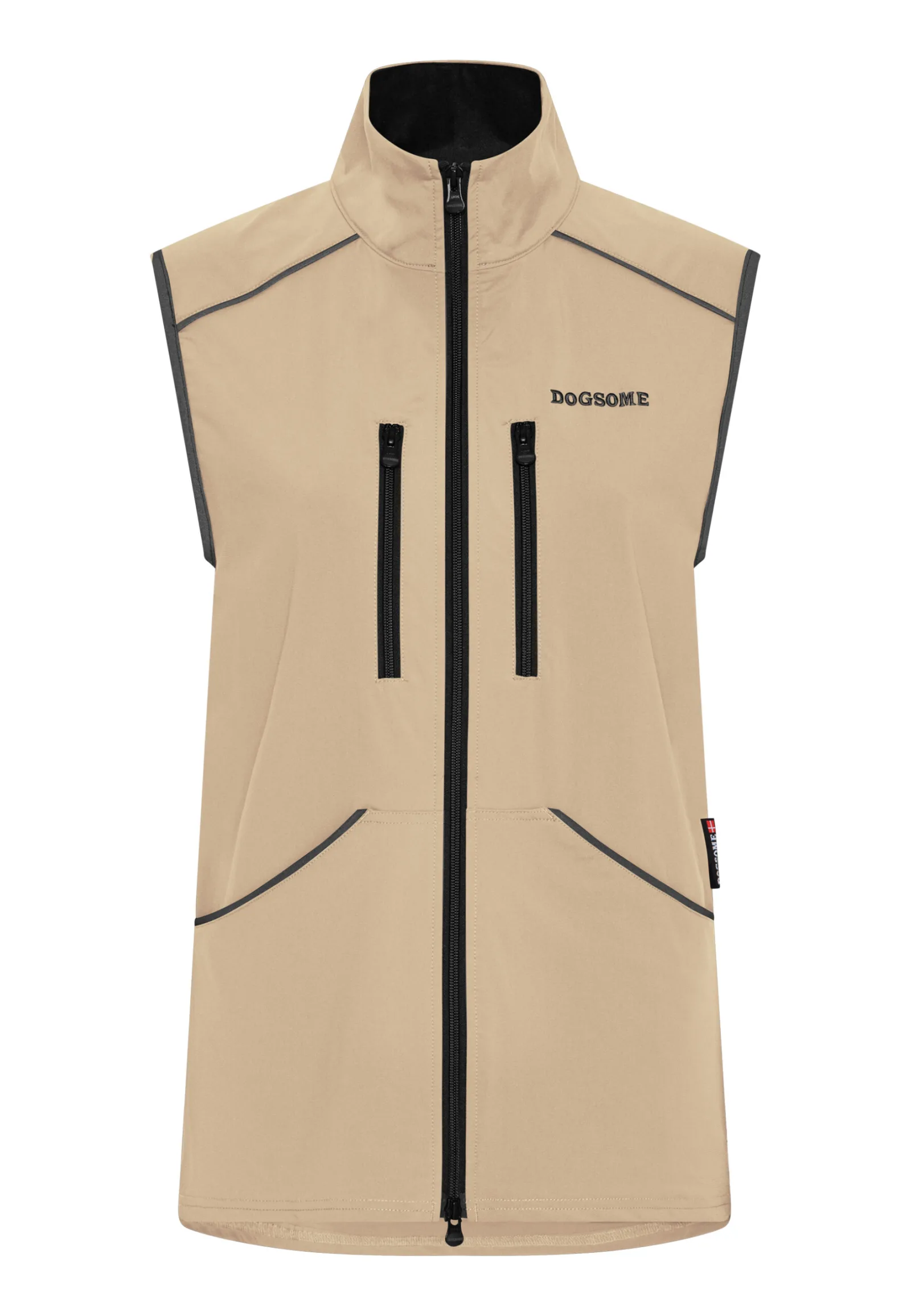 Elite Competition Vest Dark Sand – XS