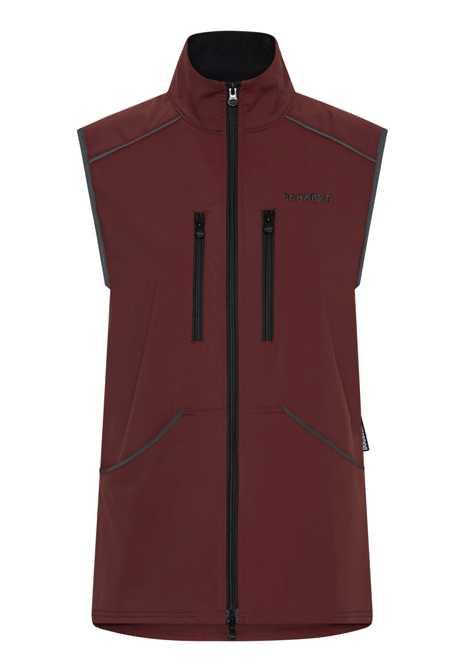 Elite Competition Vest Burgundy – XS