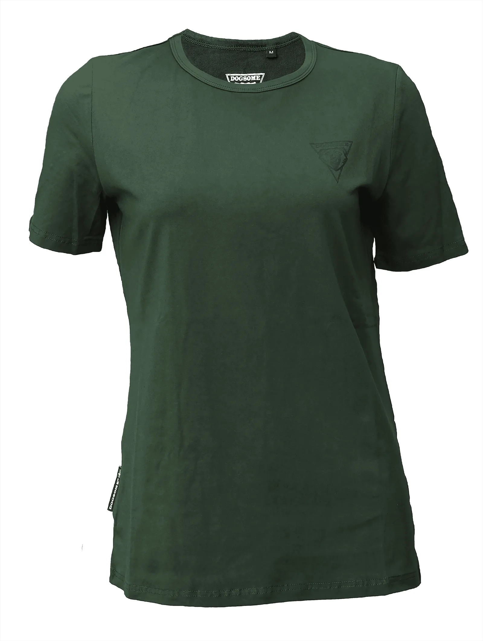 Dame T shirts New Bamboo Mørk Cedar Grøn – XS