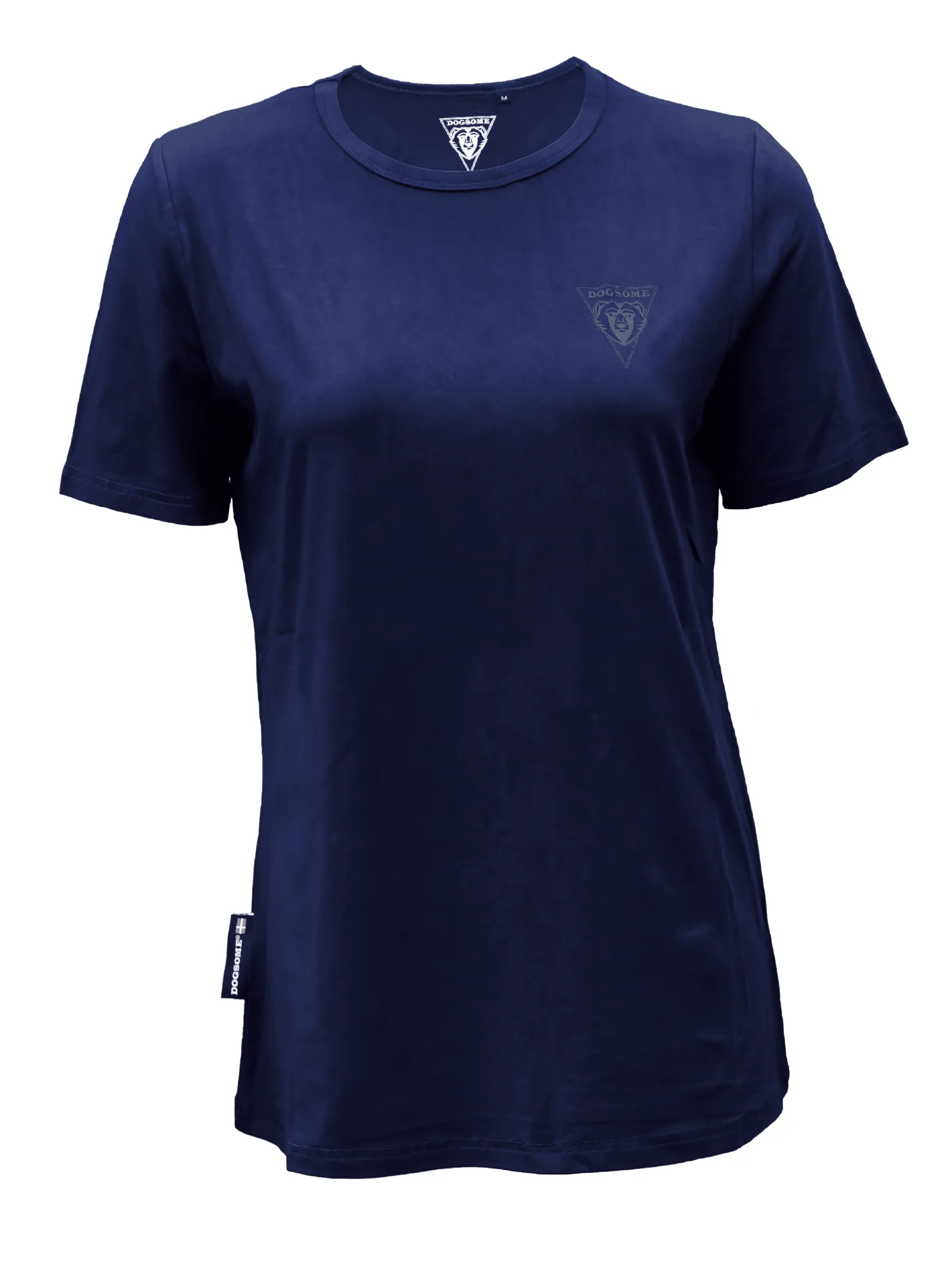 Dame T shirts New Bamboo Peacoat Blå – XS