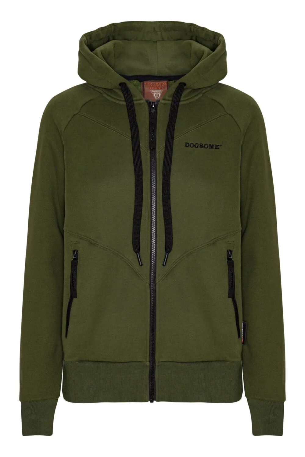 Dame Biathlon Sports Hoodie Grøn – XS