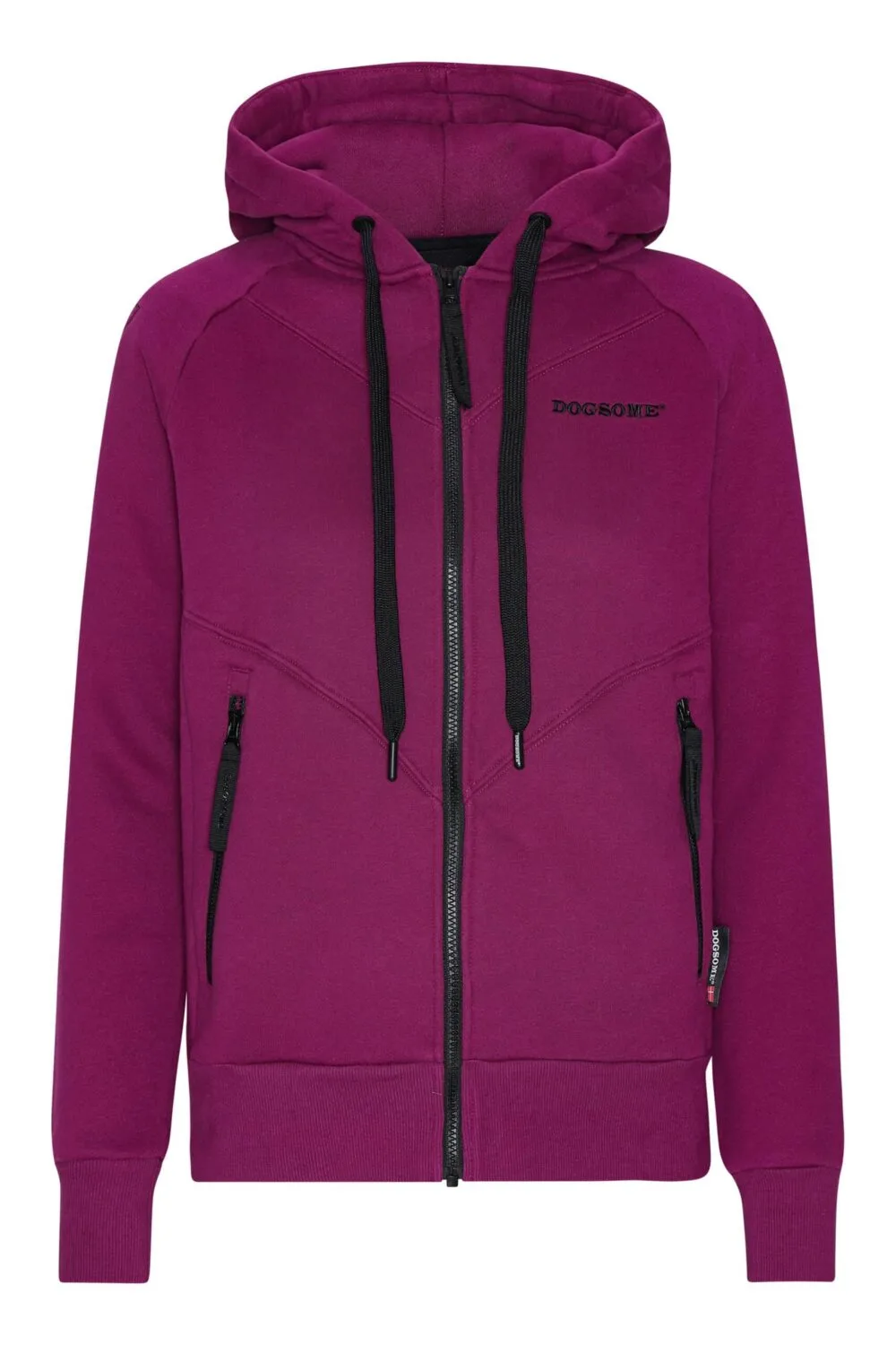 Dame Biathlon Sports Hoodie Fuchsia – XS