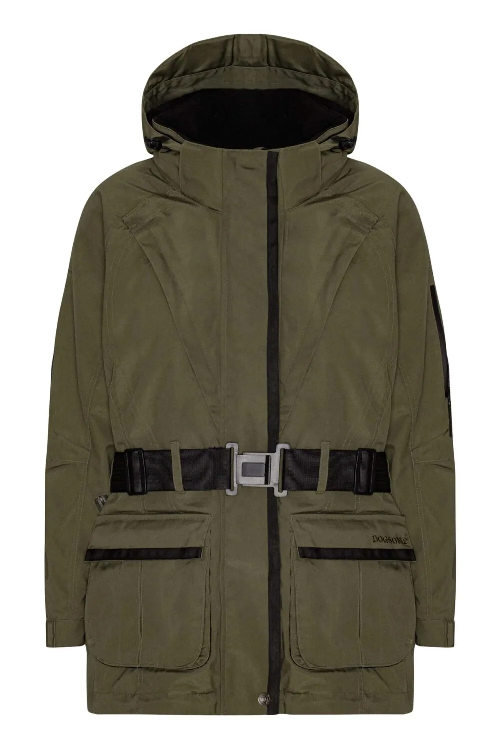 Dame Second Element Vinterjakke Oliven – S