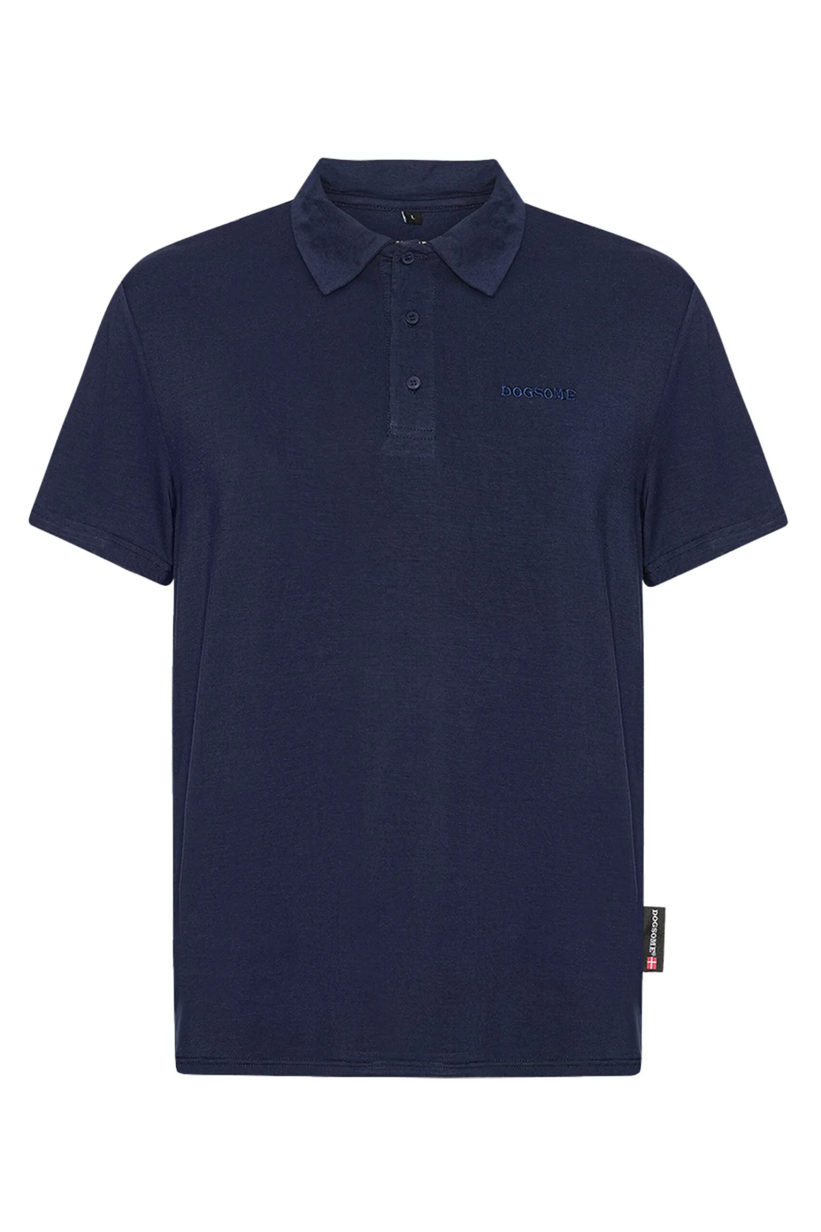 Herre Bamboo Performance Polo Dark Blue – S
