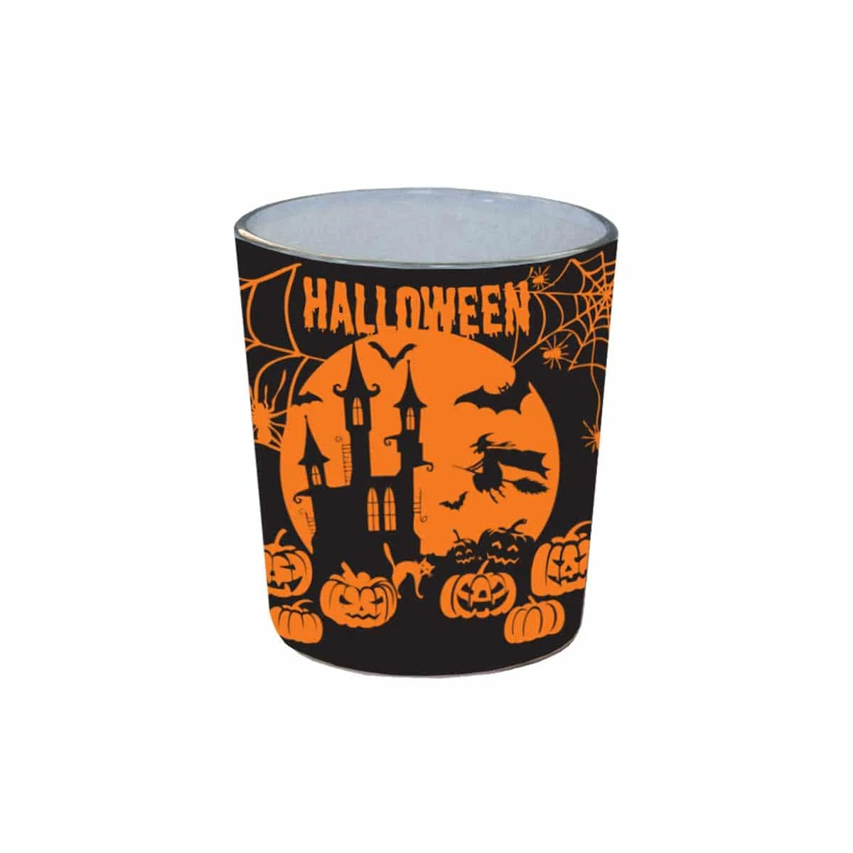 Halloween glas lys