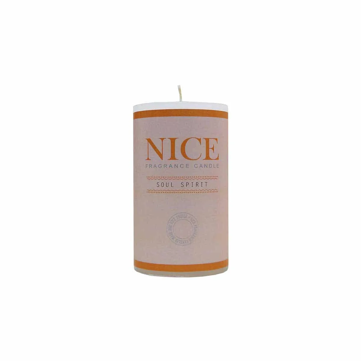 Rustik "NICE" duftlys - Orange