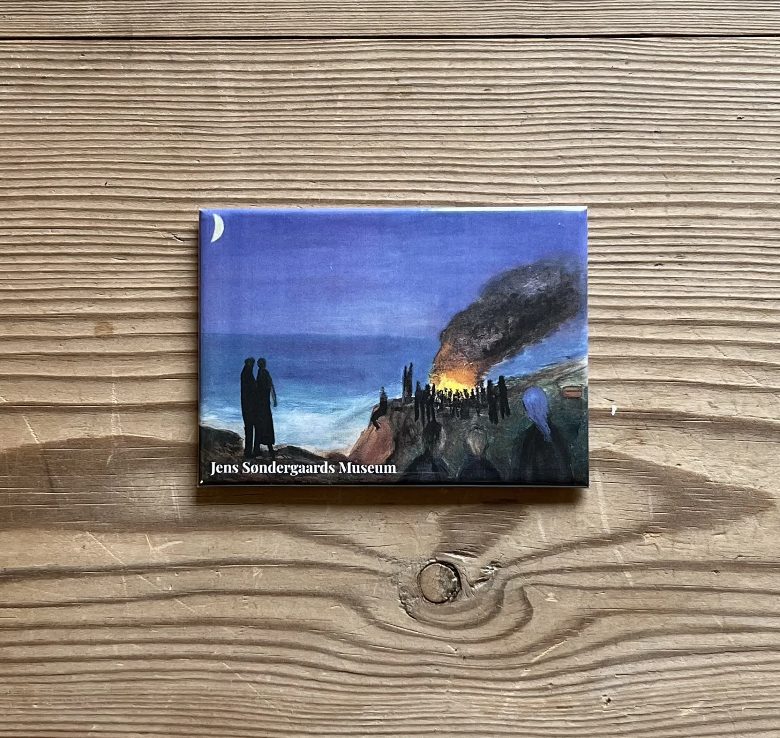 Køleskabsmagnet: Jens Søndergaards 'Sct. Hans'