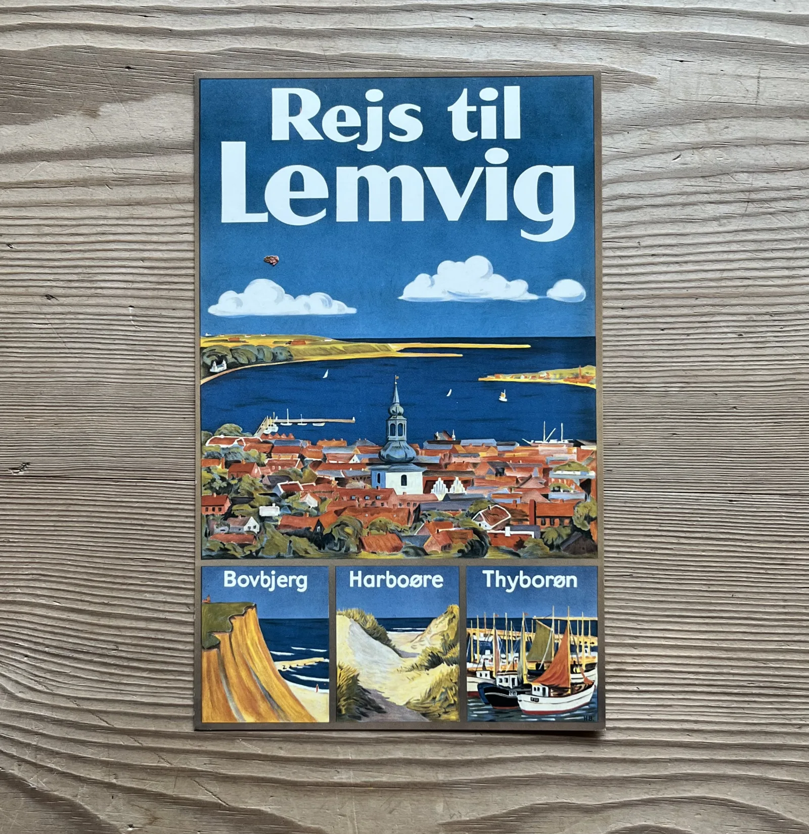 Stort postkort; Rejs til Lemvig