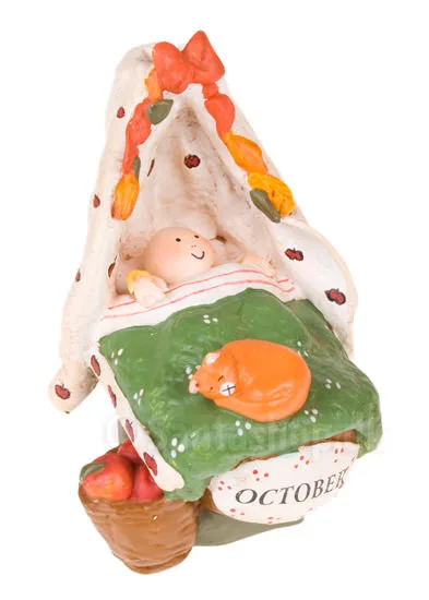 Gnomy babyvugge for oktober