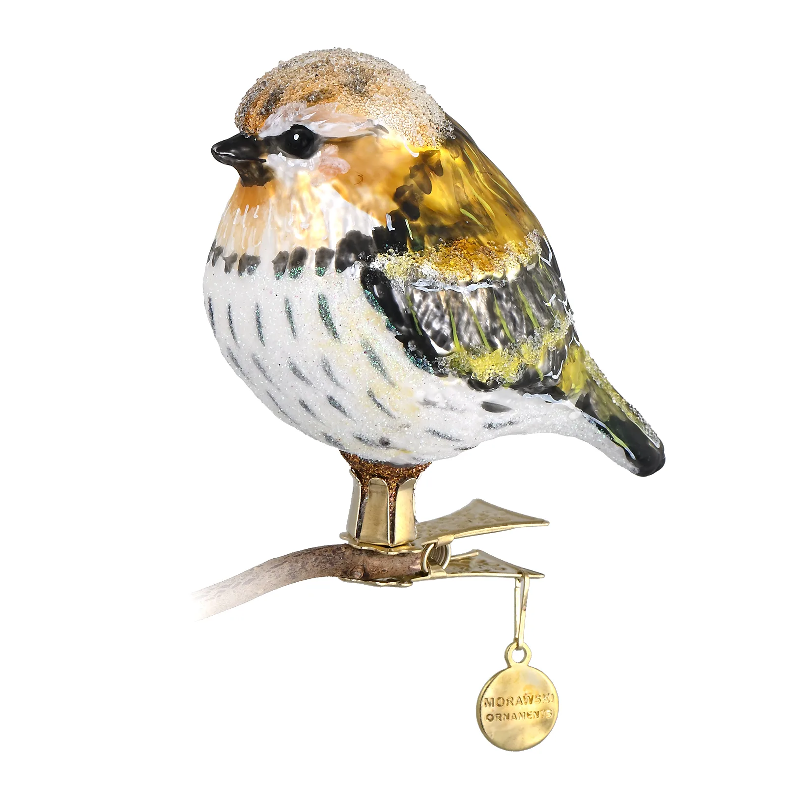 Buttet Grønsisken - 9 cm