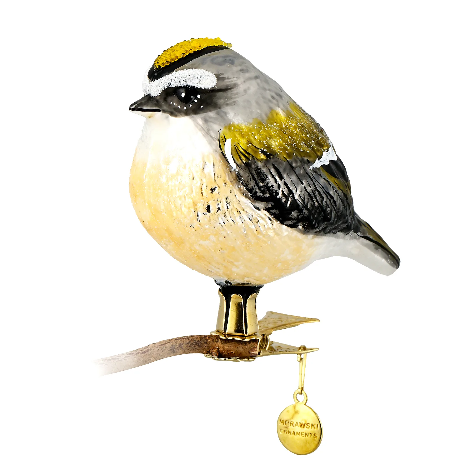Buttet Fuglekonge - 9 cm