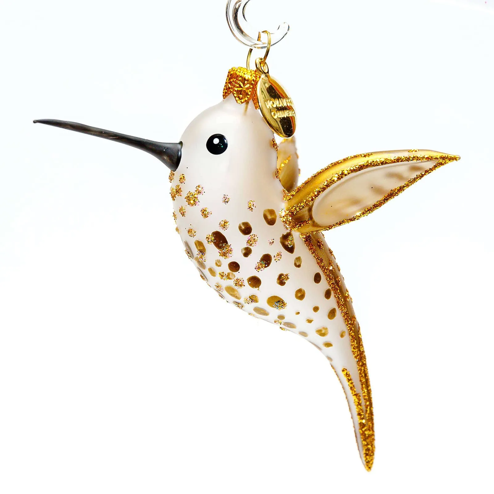 Kolibri i mat transparent glas