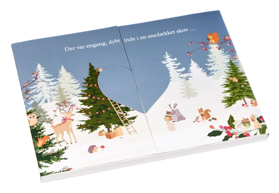 Julekalender Mørk Chokolade 190g