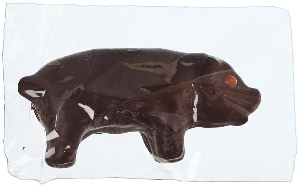 Marcipangris m/Mørk Chokolade Indp. 85g