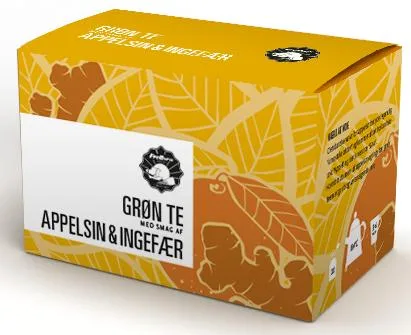 Frellsen Appelsin & Ingefær Grøn 20br