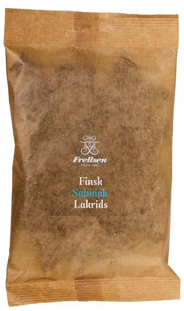 Finsk Salmiak Lakrids 200g